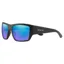Suncloud Sculpin Sunglasses Matte Black/Polarized Blue Mirror Lens