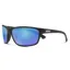 Suncloud Sentry Sunglasses in Matte Black w/Polarized Blue Mirror Lens