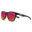 Suncloud Topsail Sunglasses in Matte Black w/Polarized Red Mirror Lens