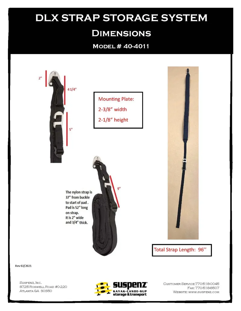 Suspenz DLX Strap Storage System-1