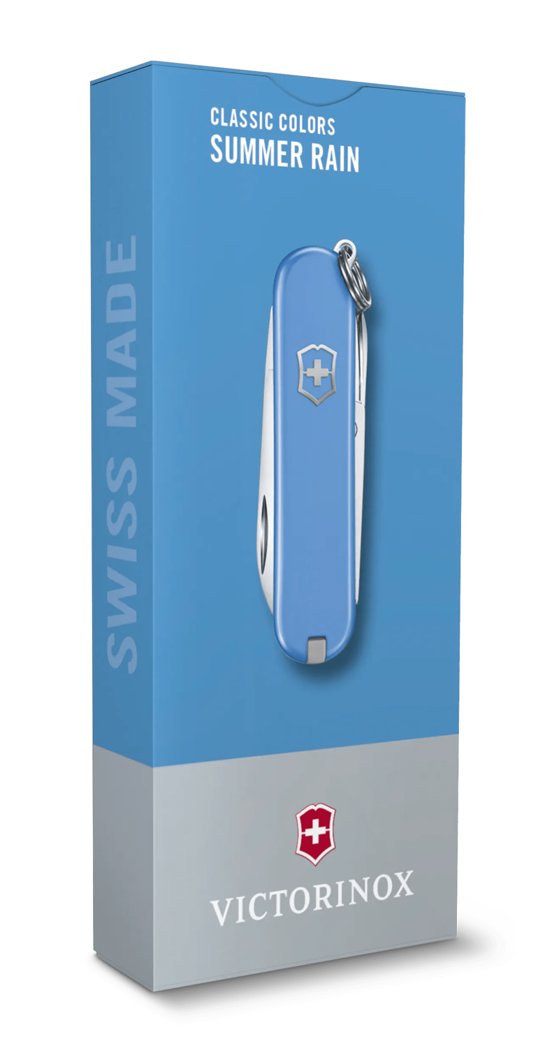 Swiss Army Knives Classic SD Knife in Summer Rain Blue-3