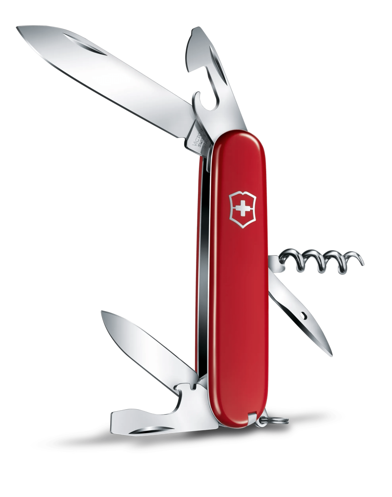 Swiss Army Knives Spartan Pocket Knife in Red-1
