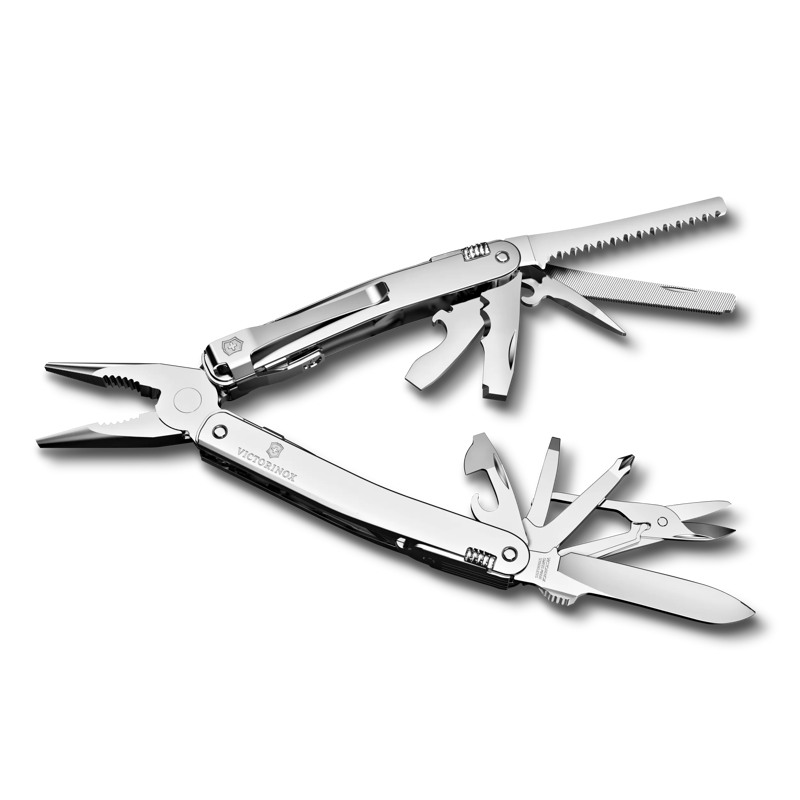 Swiss Army Knives Swiss Tool Spirit MX Clip Multi Tool in Silver-1
