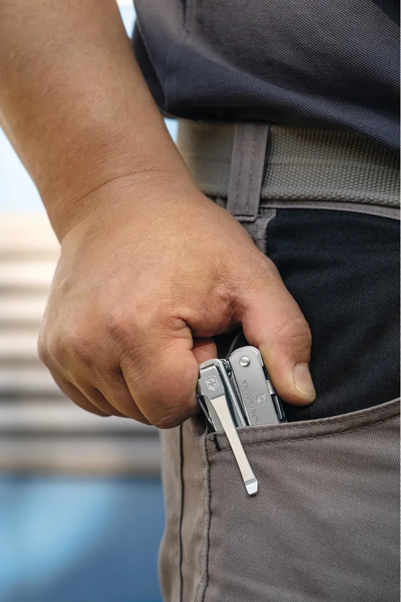 Swiss Army Knives Swiss Tool Spirit MX Clip Multi Tool in Silver-5