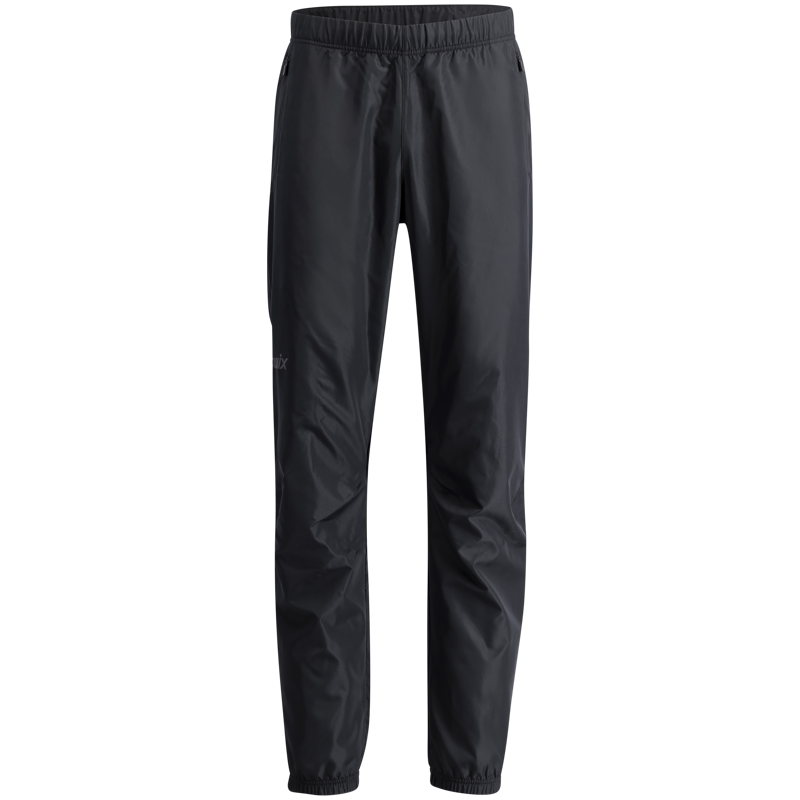 Swix Infinity Hybrid Wind Full Zip Pants in Black