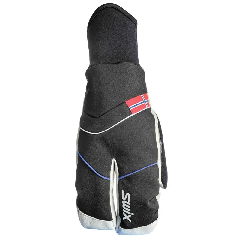 Swix Women's Shield Split Mitt in Black