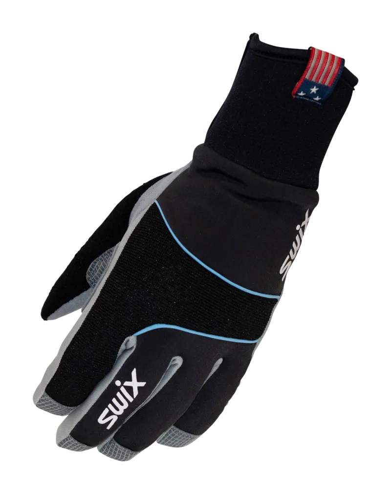 Swix Women's Star XC 3.0 Winter Sports Glove in Black/Blue