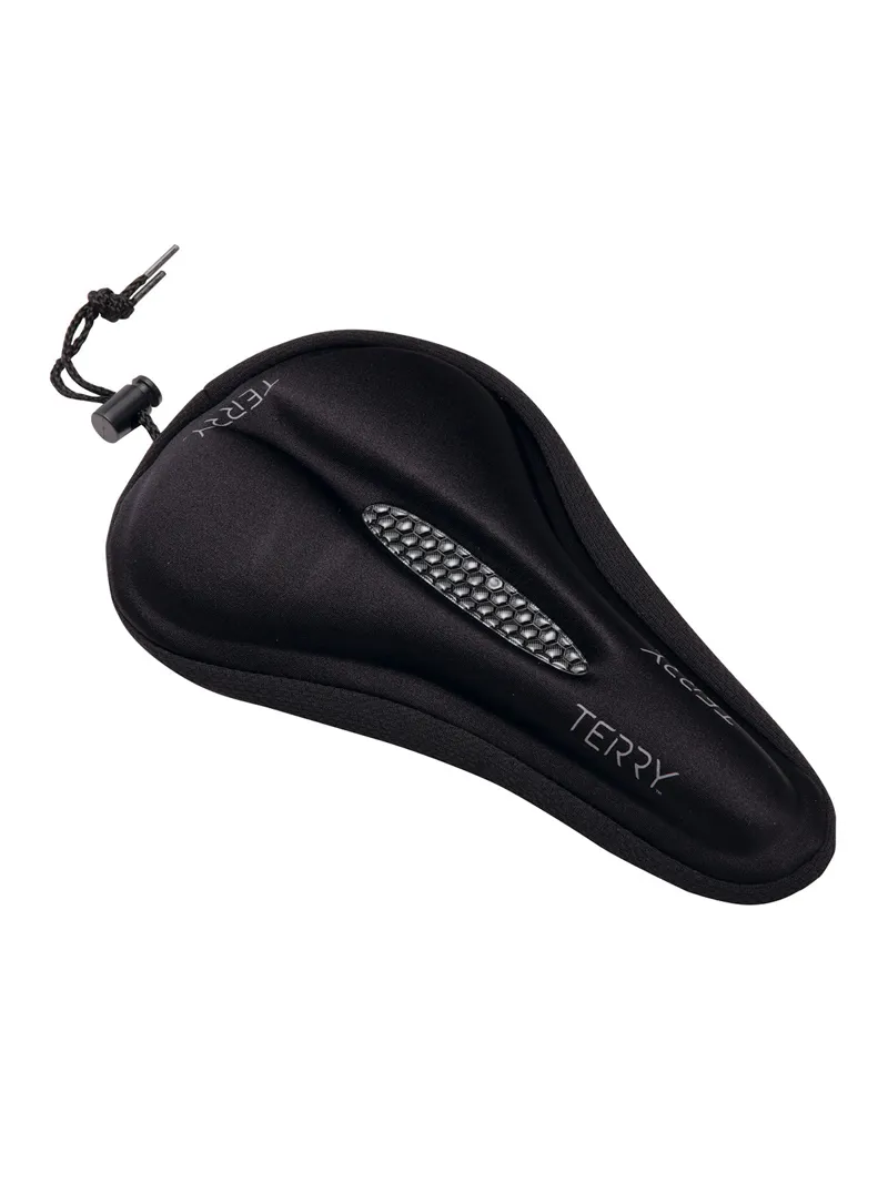 Terry Gel Saddle Cover in Black