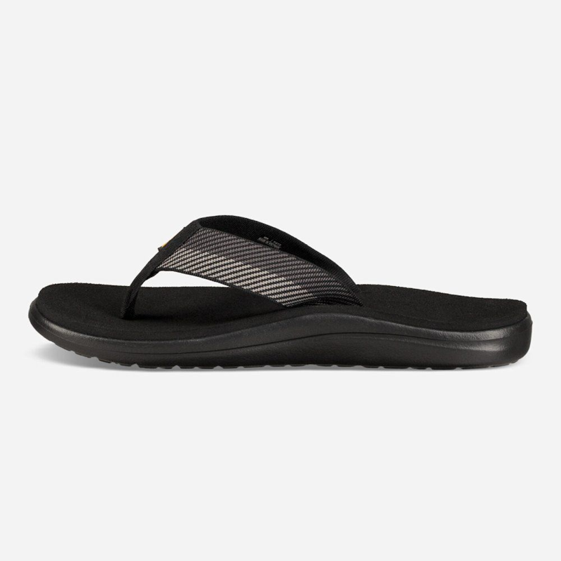 Teva Voya Flip Sandal in Vori Black Gray-2