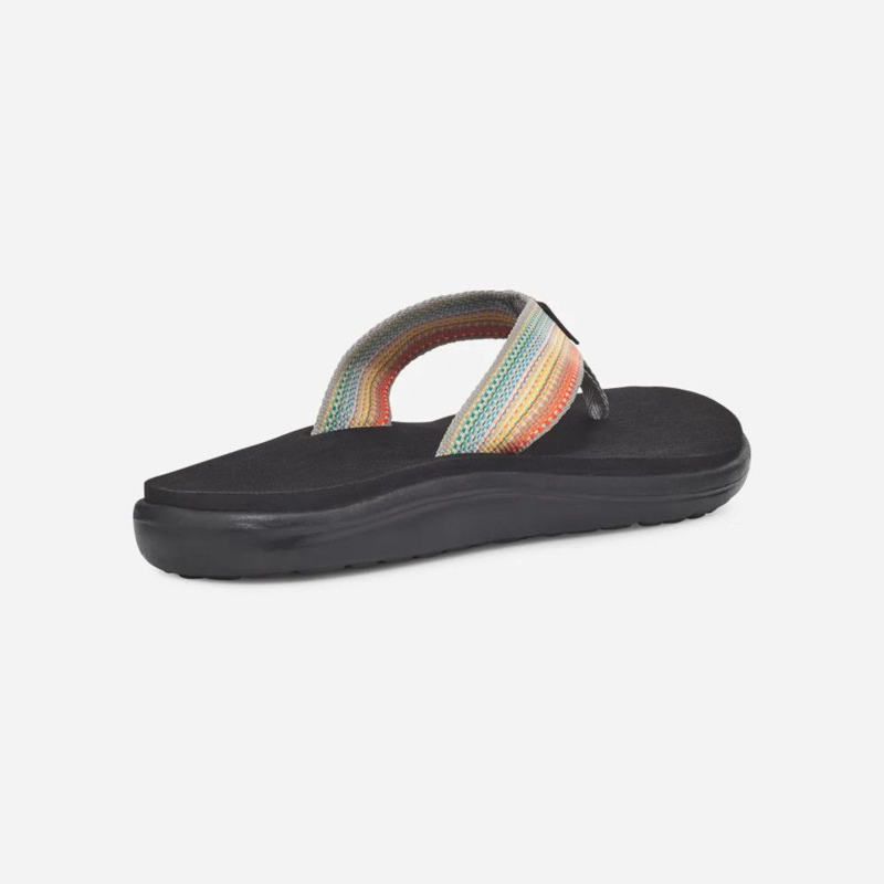 Teva Women's Voya Flip Flip-Flop in Antiguous Grey Multi-1