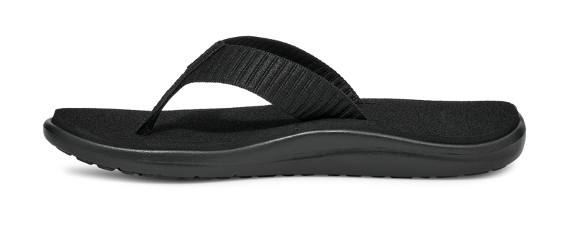 Teva Women's Voya Flip Flip-Flop in Bar Street Black-2