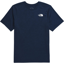 The North Face 24/7 S/S Tee Reg in Summit Navy and Dark Heather