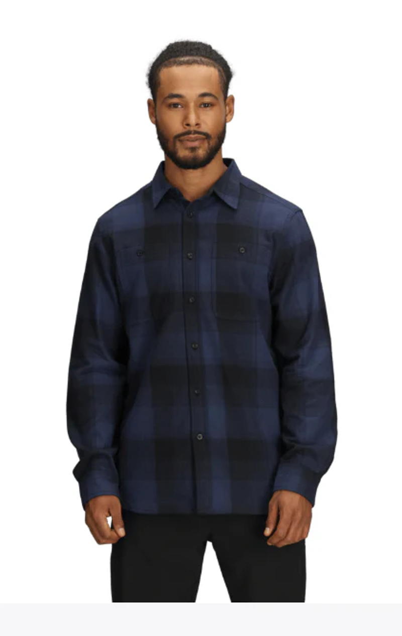 The North Face Arroyo LW Flannel Shirt in Summit Navy TNF Shadow Plaid
