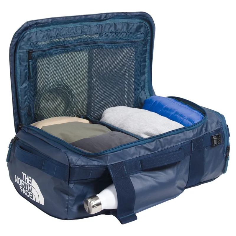 The North Face Base Camp Voyager Duffel 32L in Shady Blue/Summit Navy-2