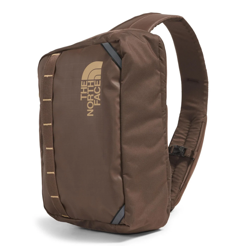 The North Face Base Camp Voyager Sling in Smokey Brown and Khaki Stone