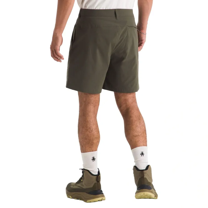 The North Face Basin Short 7 inch in New Taupe Green-2