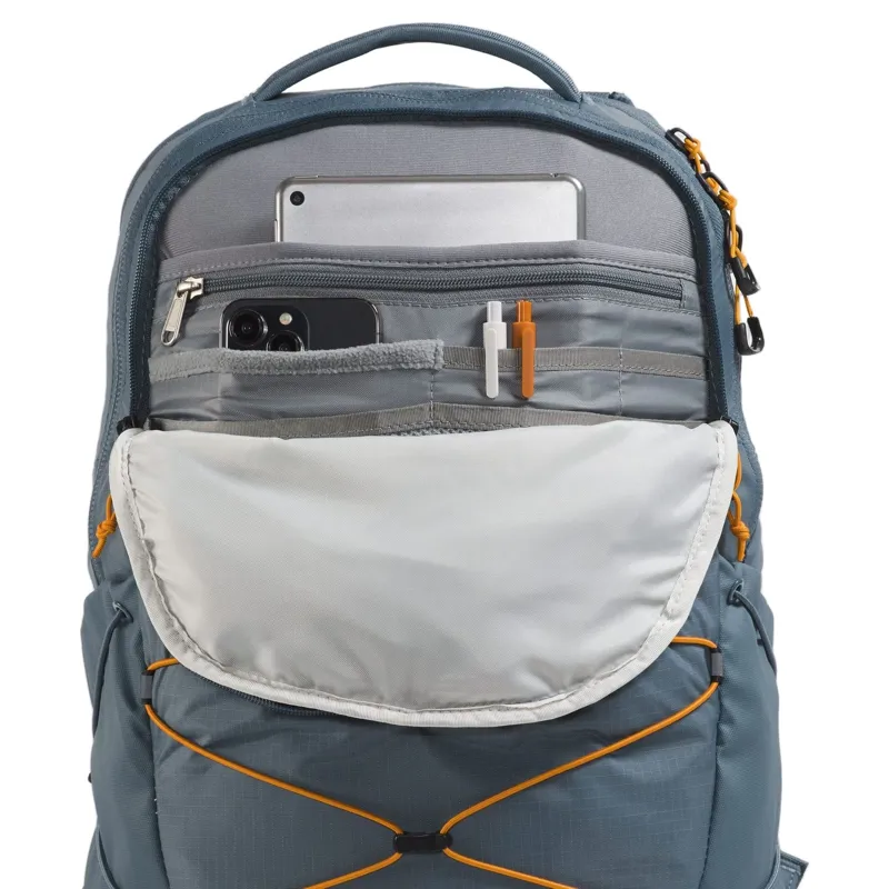 The North Face Borealis Daypack in Granite Grey/Dust Orange-3