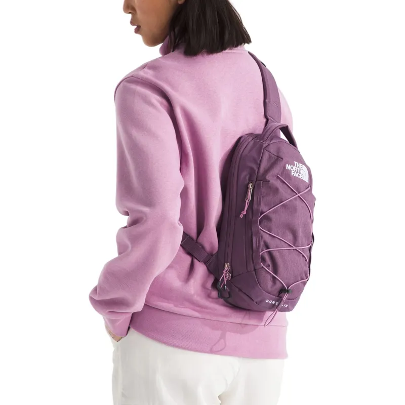The North Face Borealis Sling in Chroma Purple Light Heather-3