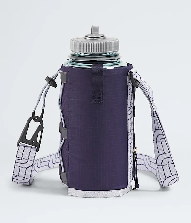 The North Face Borealis Water Bottle Holder in Eternal Purple and Blue Flax-1