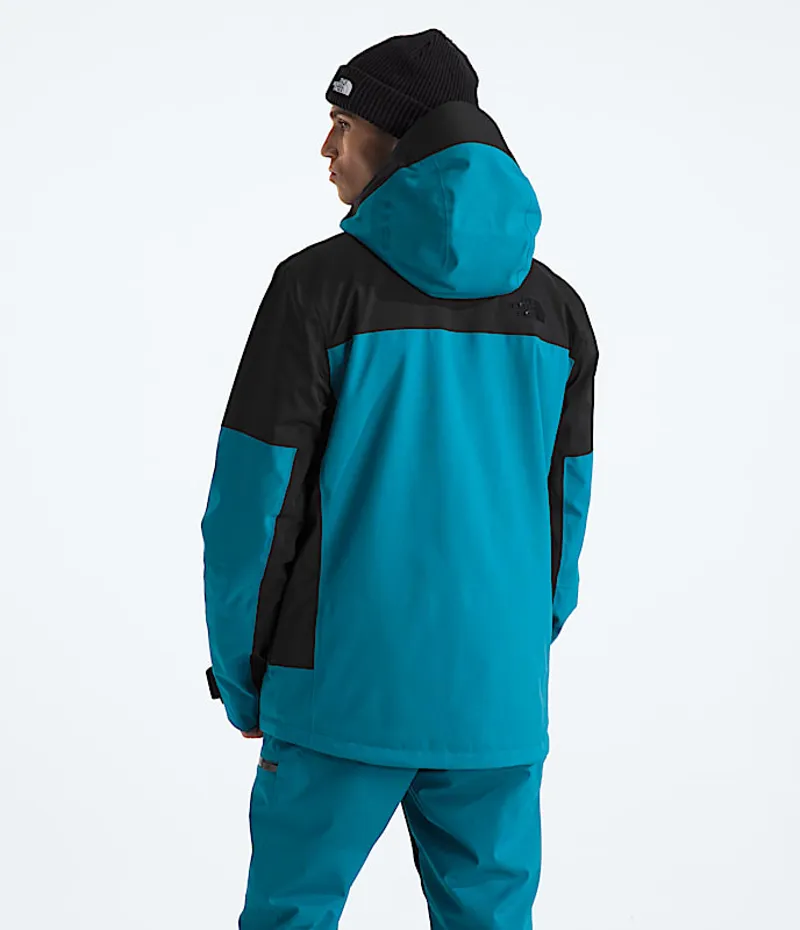 The North Face Chakal Jacket in Dusk Blue/TNF Black-3