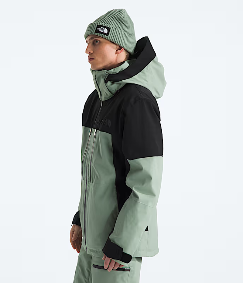 The North Face Chakal Jacket in Slate Moss/TNF Black-2