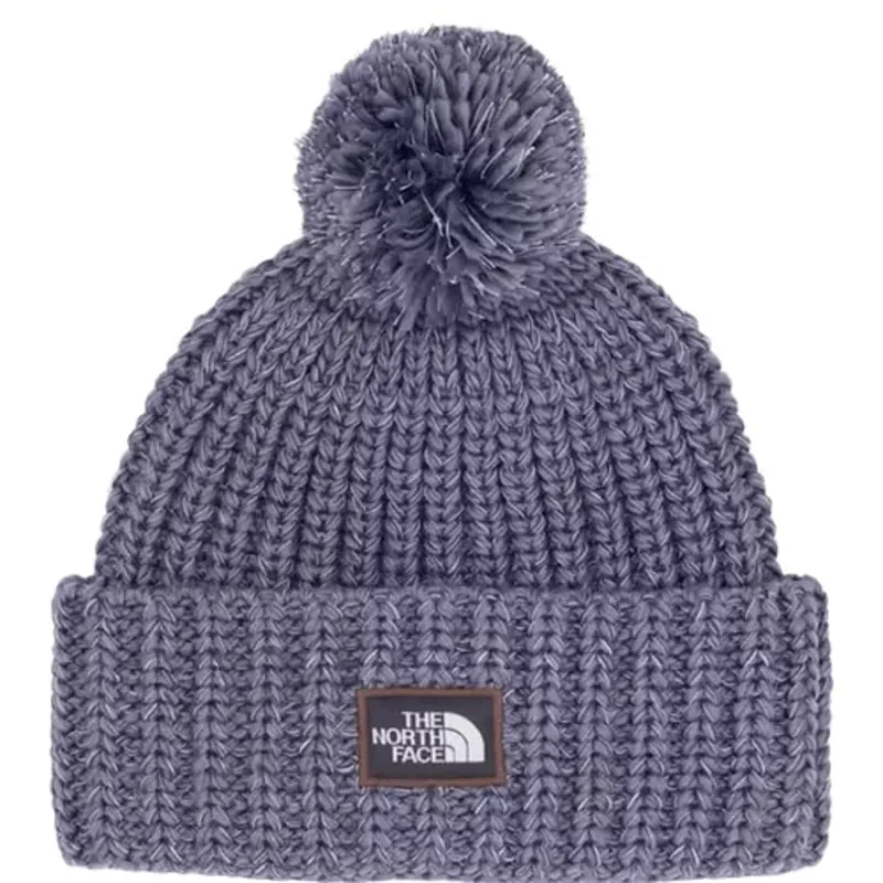 The North Face Cozy Chunky Cabin Beanie in Grounded Plum