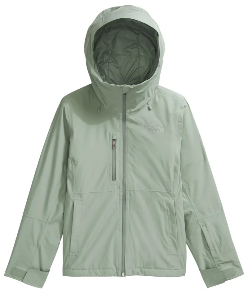 The North Face Women's Descendit Jacket in Slate Moss-3