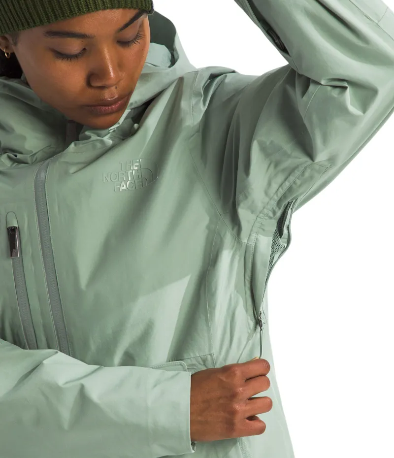 The North Face Women's Descendit Jacket in Slate Moss-5