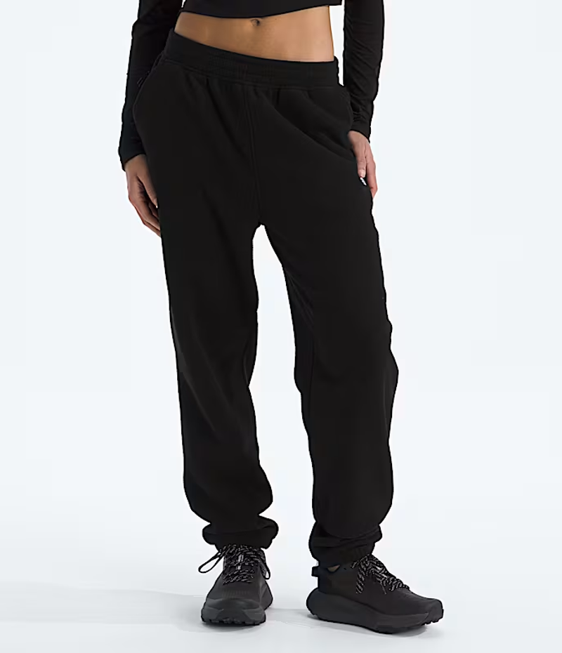 The North Face Women's Glacier Fleece Pant in TNF Black-1