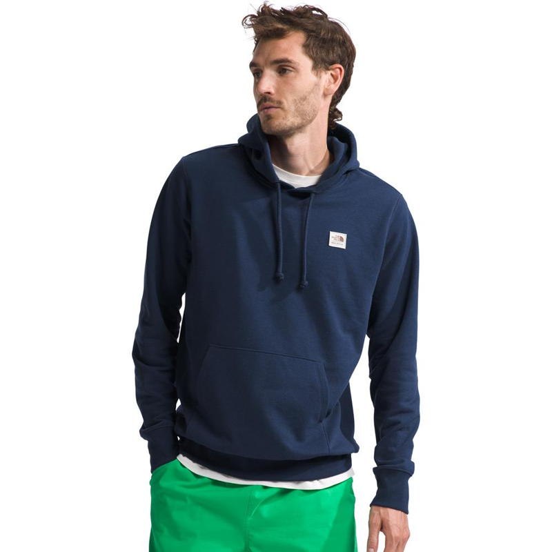 The North Face Heritage Patch Pullover Hoodie in Summit Navy