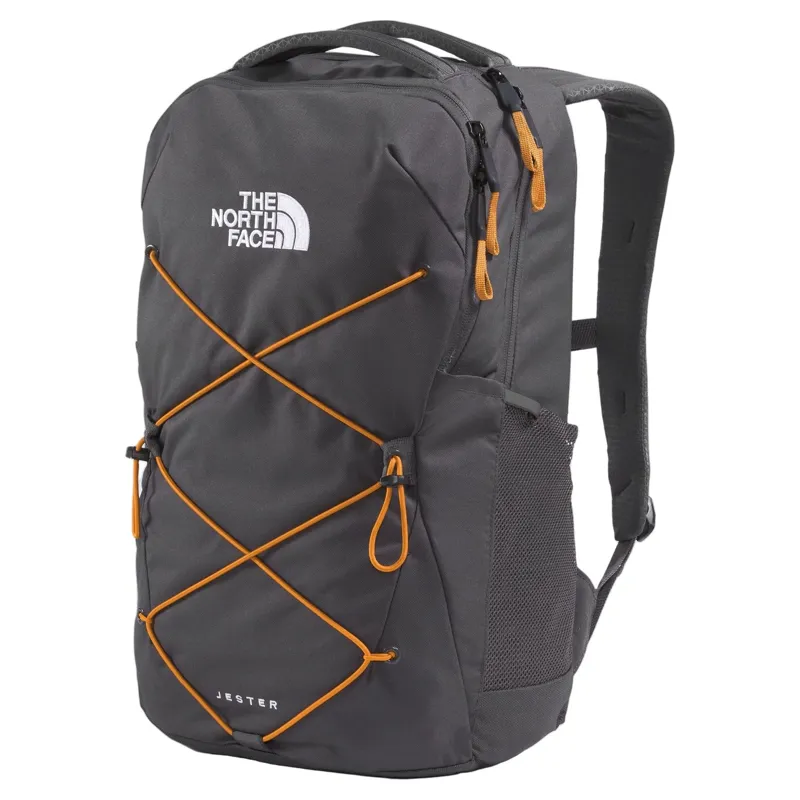 The North Face Jester Backpack in Anthracite Grey/Dust Orange-2
