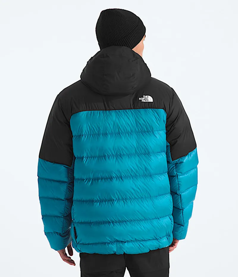 The North Face Kalix Down Hoodie in Dusk Blue/TNF Black-1
