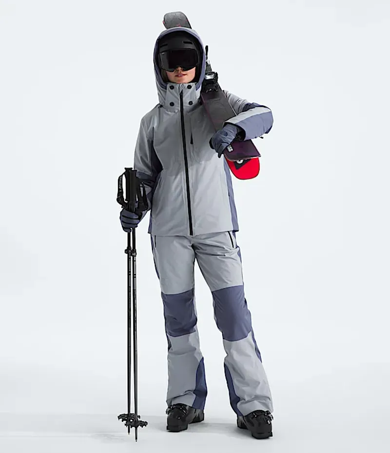 The North Face Women's Lenado Jacket in Blue Flax/Twilight Galaxy-1