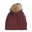 The North Face Women's Oh Mega Fur Pom Lined Beanie in Sumac