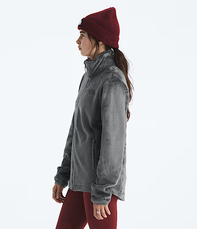 The North Face Women's Osito Jacket in Smoked Pearl-2