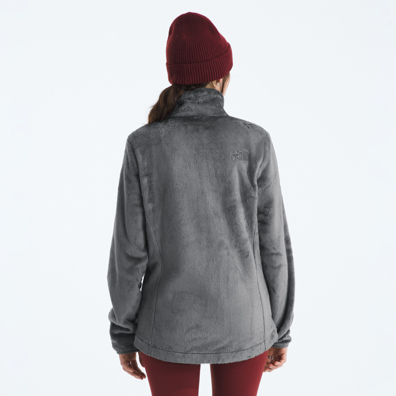 The North Face Women's Osito Lux Jacket in Smoked Pearl-1