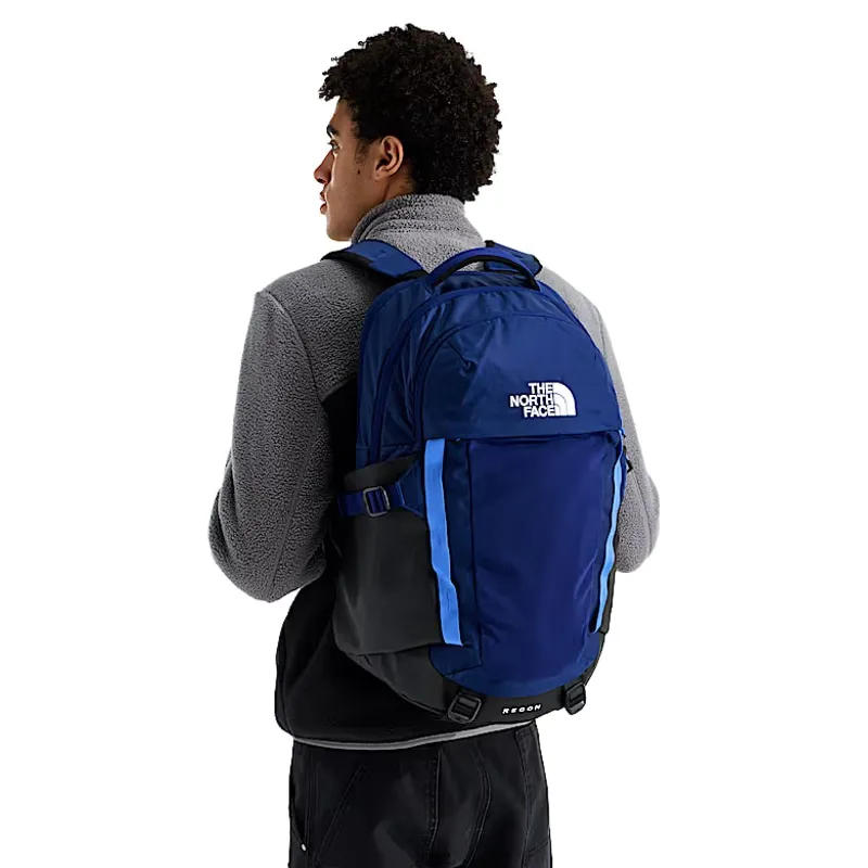 The North Face Recon Backpack 30L in Bold Blue/Black/Active Blue-4