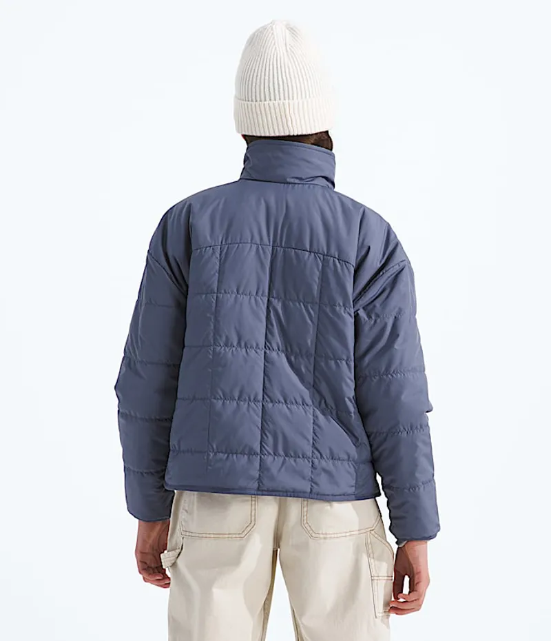 The North Face Girl's Reversible Shasta FZ Jacket in Twilight Galaxy-2