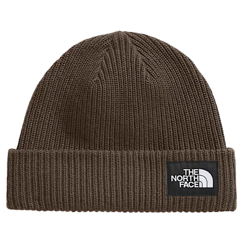 The North Face Salty Lined Beanie in Smokey Brown