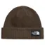 The North Face Salty Lined Beanie in Smokey Brown