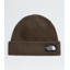 The North Face Salty Lined Beanie in Smokey Brown