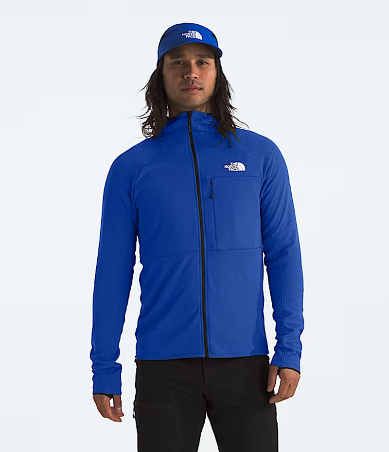 The North Face Summit Futurefleece Full Zip Hoodie in TNF Blue