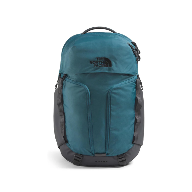 The North Face Surge Backpack in Space and Anthracite Grey
