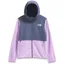 The North Face Teen Glacier Zip Hoodie in Lite Lilac/Twilight Galaxy