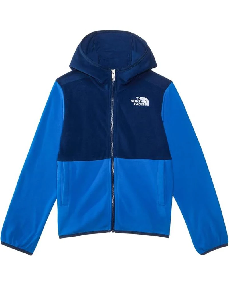 The North Face Teen Glacier Full Zip Hooded Jacket in Estate Blue