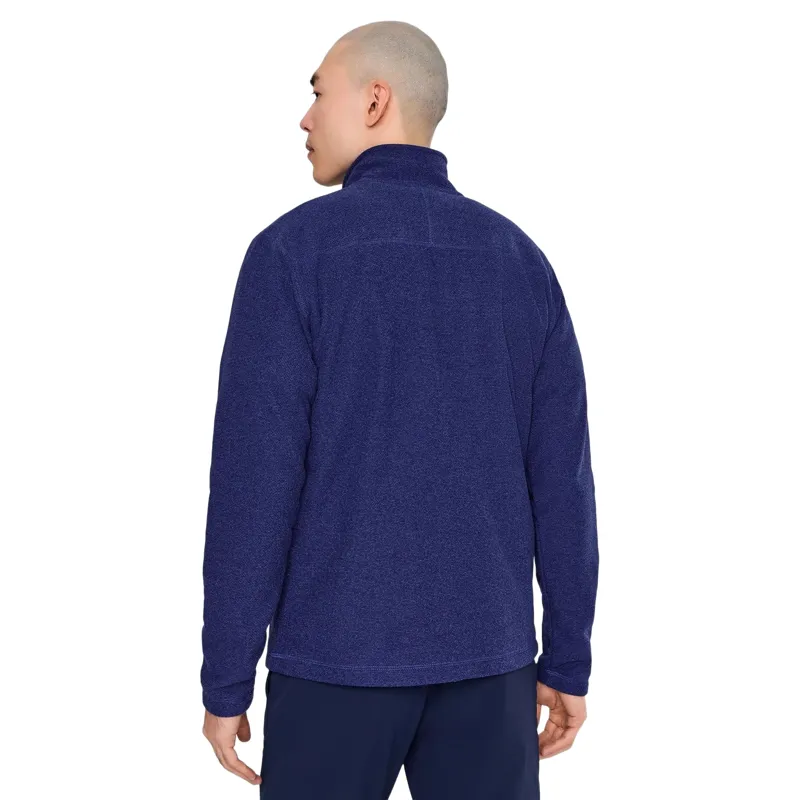 The North Face Textured Cap Rock 1/4 Zip in Bold Blue Heather-2