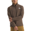 The North Face Textured Cap Rock 1/4 Zip in Smokey Brown Heather