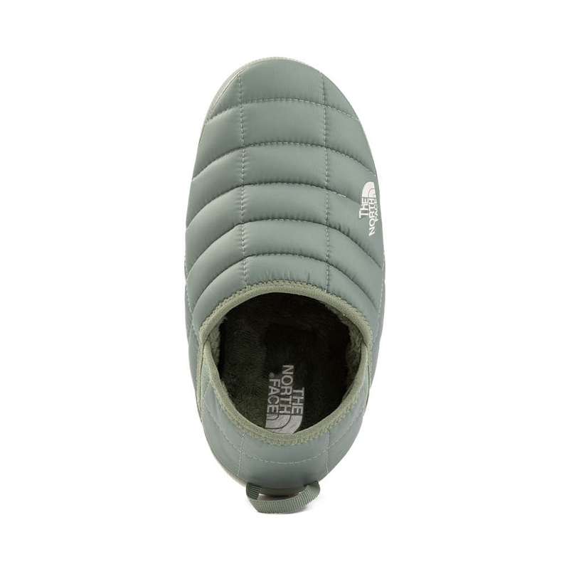 The North Face Women's Thermoball Traction Mule V Slate Moss/Bark Mist-1