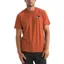 The North Face Tri-Blend Mountain Logo Tee in Iron Clay/White Heather