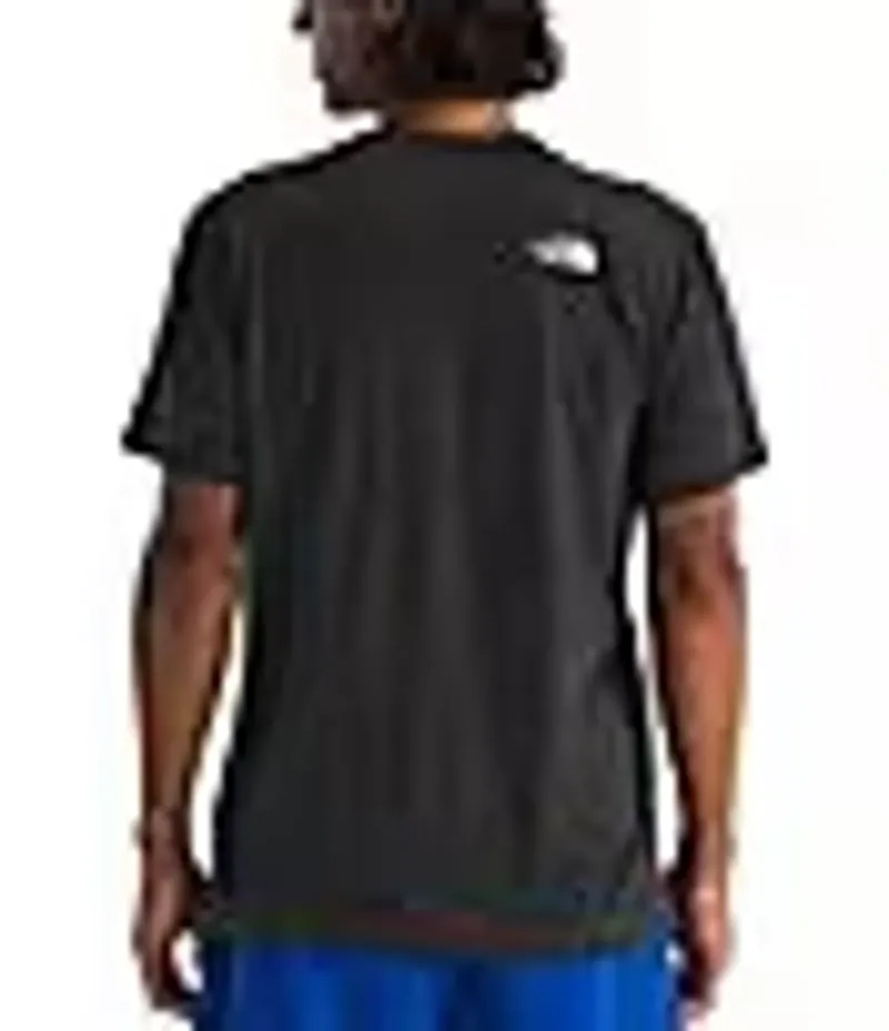 The North Face Tri-Blend Mountain Logo Tee TNF Dark Grey/White Heather-1